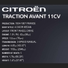 Citroen Traction 1938 1900 Kl. 1:12 Avant 11CV